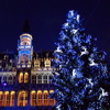grand'place Bruxelles et sapin de Noël